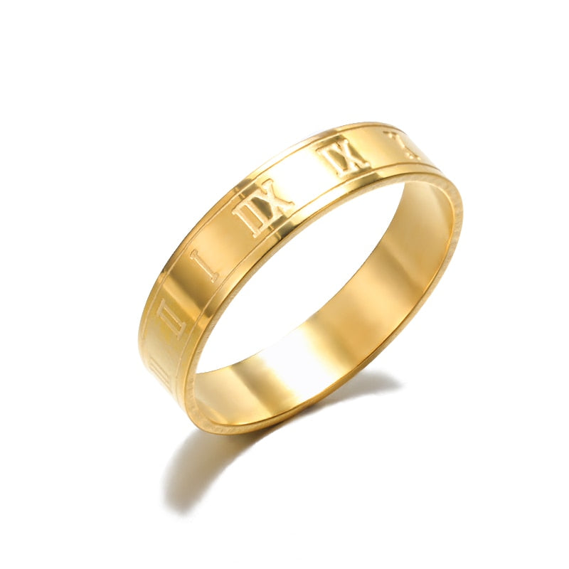 Roman Numeral Ring