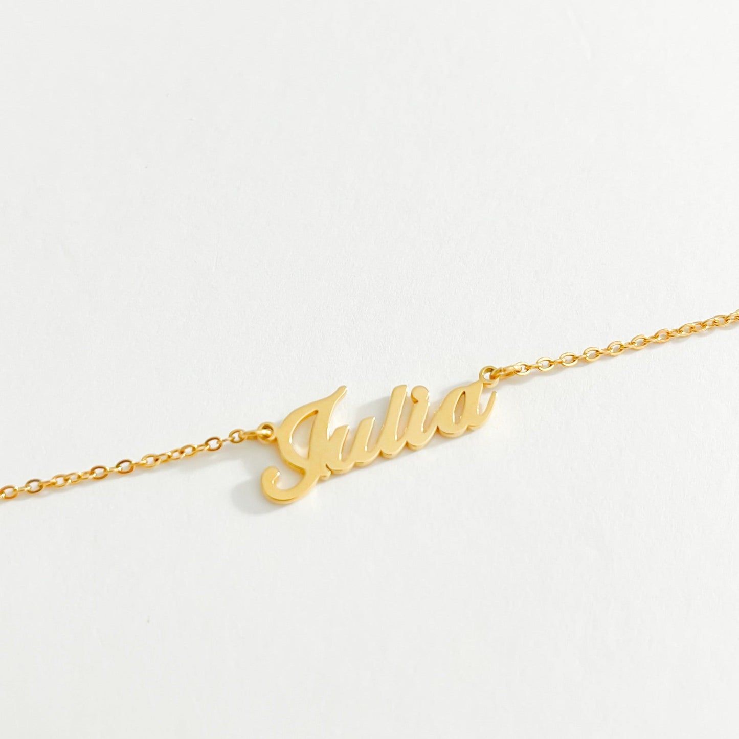 LUX Name Anklet