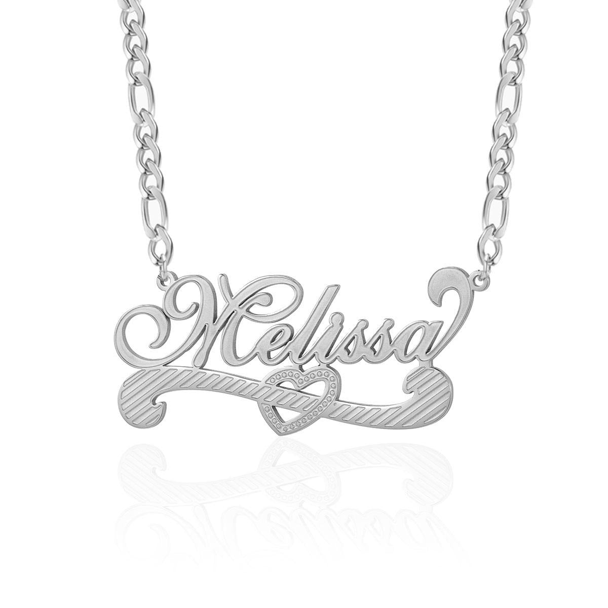 True Love Large Name Necklace