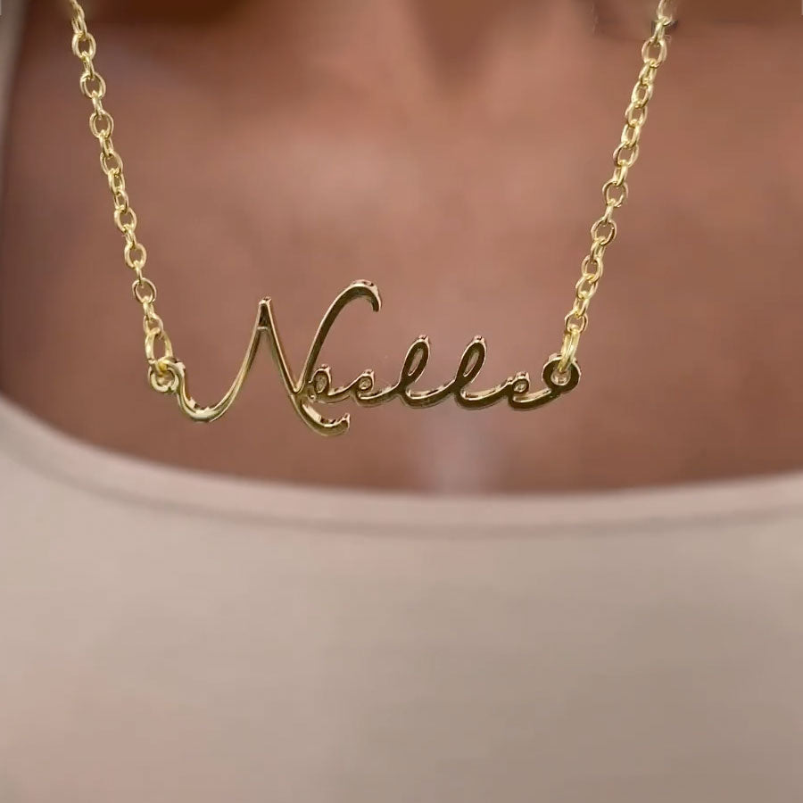 Signature Name Necklace