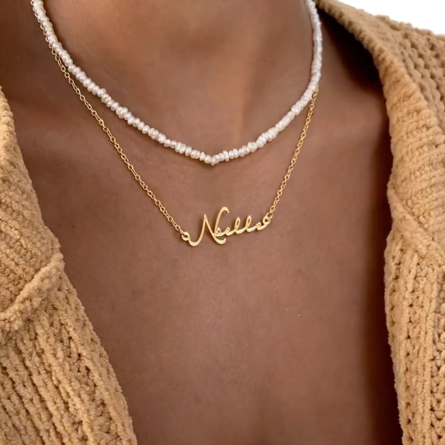 Signature Name Necklace