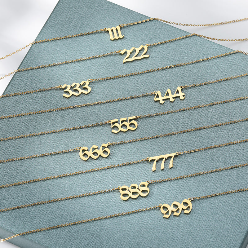 Angel Number Necklace