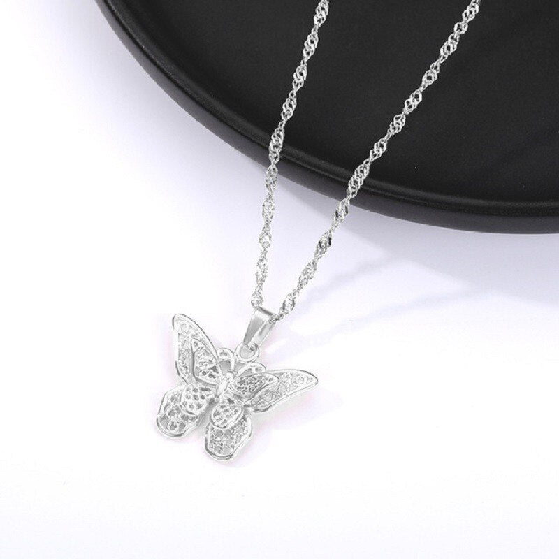 Queen Butterfly Necklace