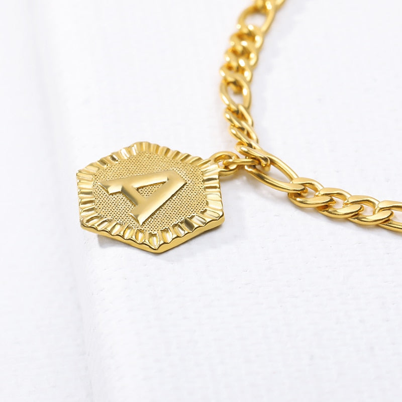 Royal Initial Anklet [Gold]