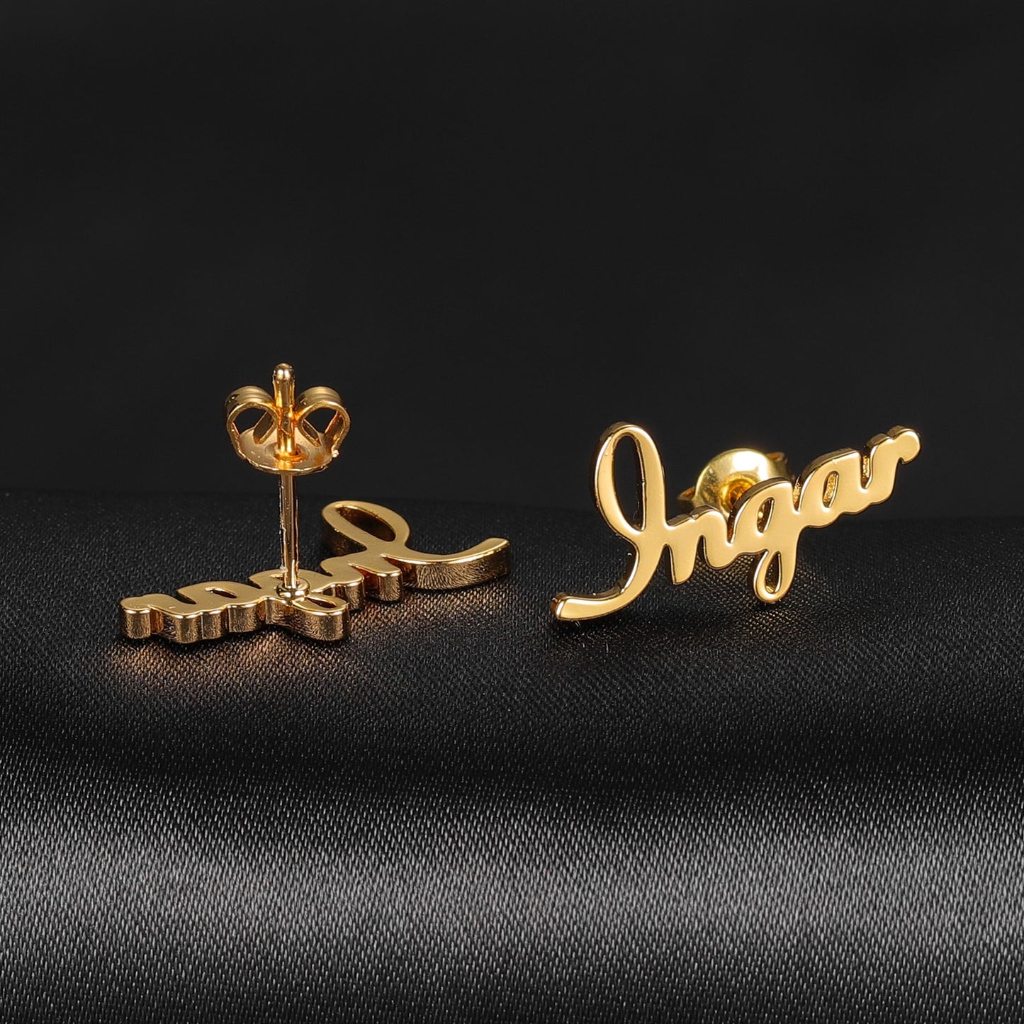 LUX Name Earrings