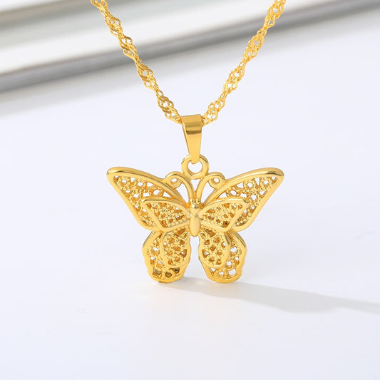 Queen Butterfly Necklace