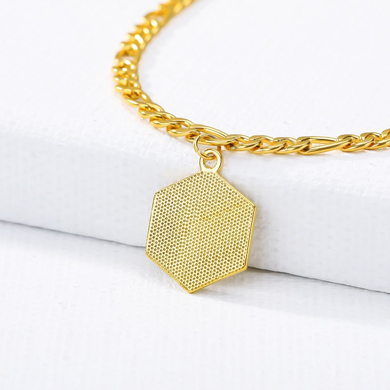 Royal Initial Anklet [Gold]