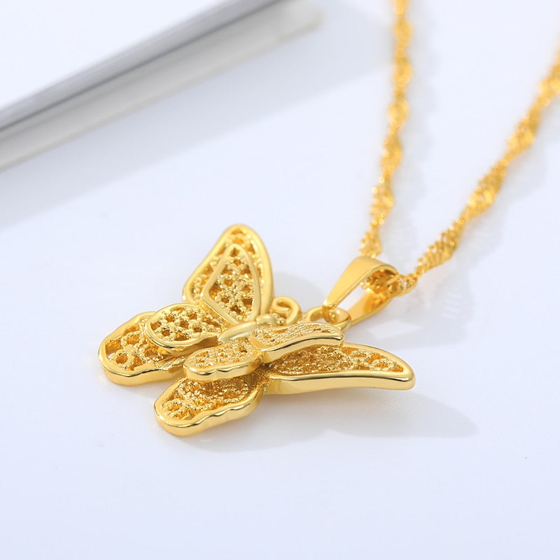 Queen Butterfly Necklace