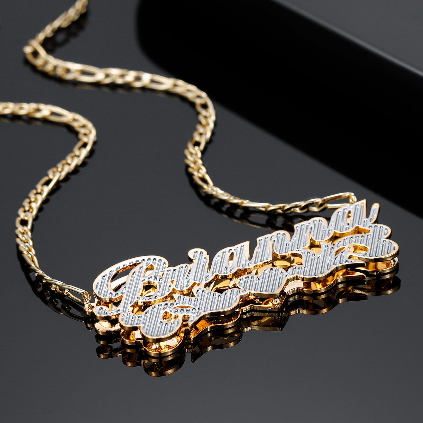 Dove 3D Plated Name Necklace