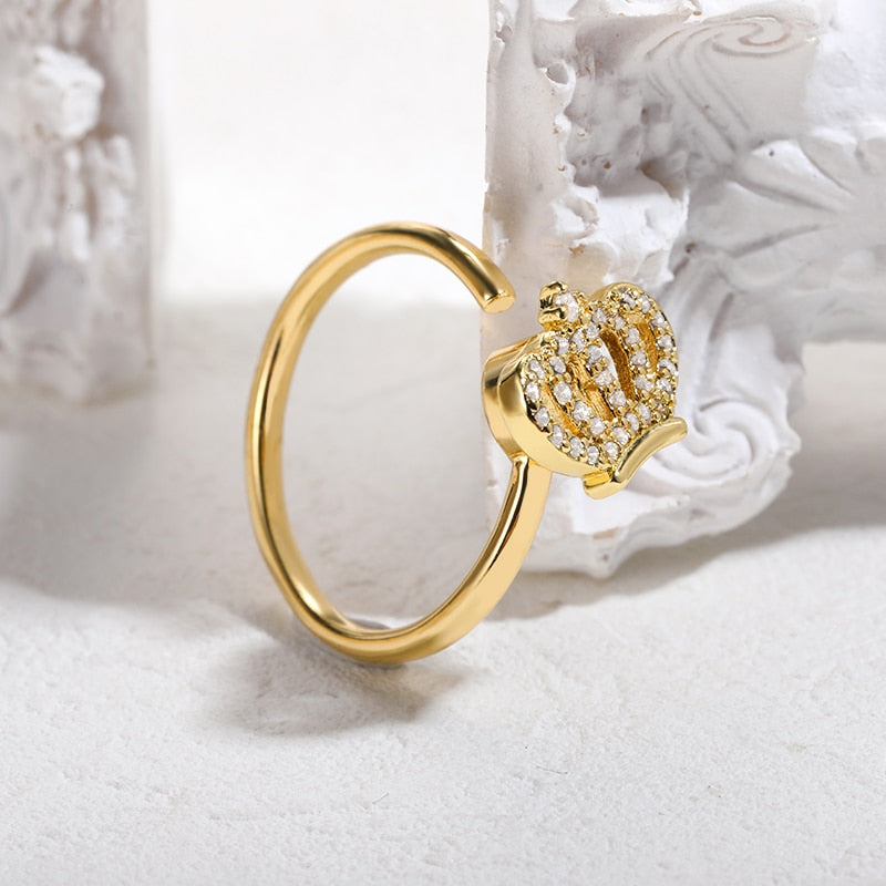 Crown Rotatable Ring