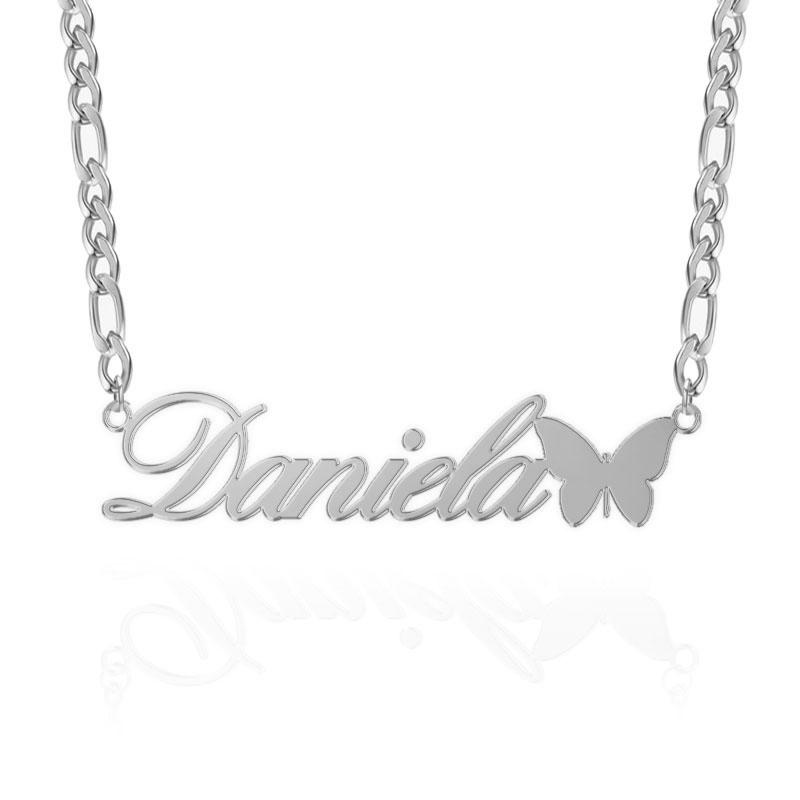 Butterfly Name Necklace