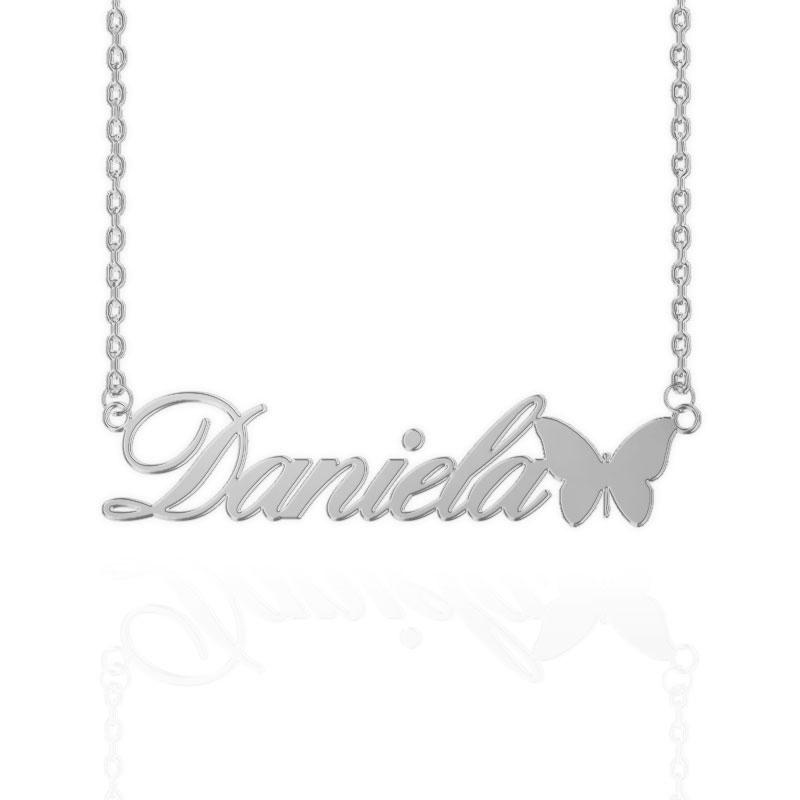 Butterfly Name Necklace