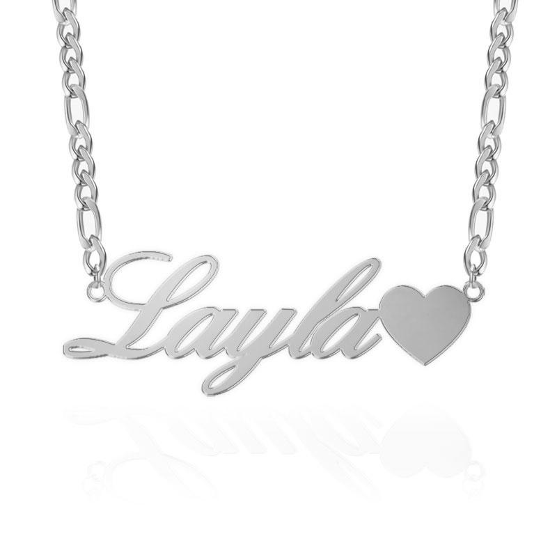 Heart Name Necklace