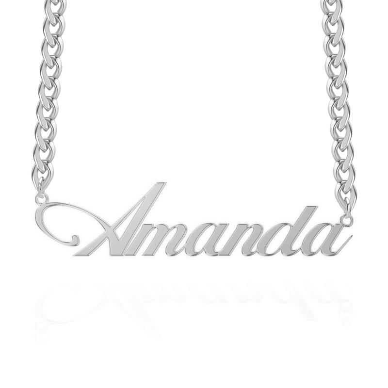 Hero Name Necklace