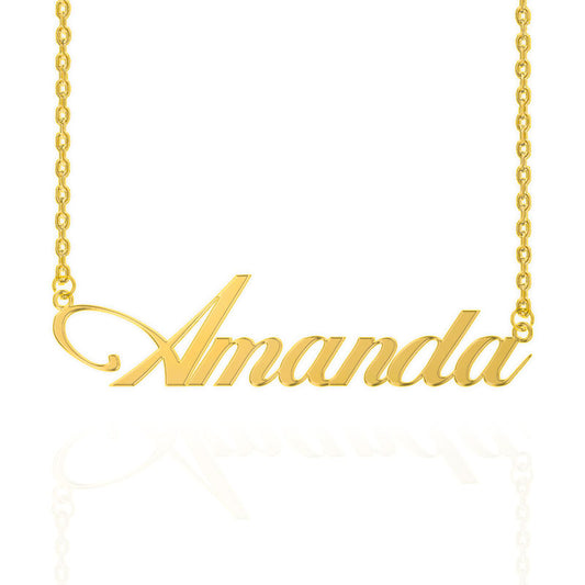 Hero Name Necklace