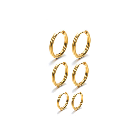 Hoop Earrings [3-Pack]