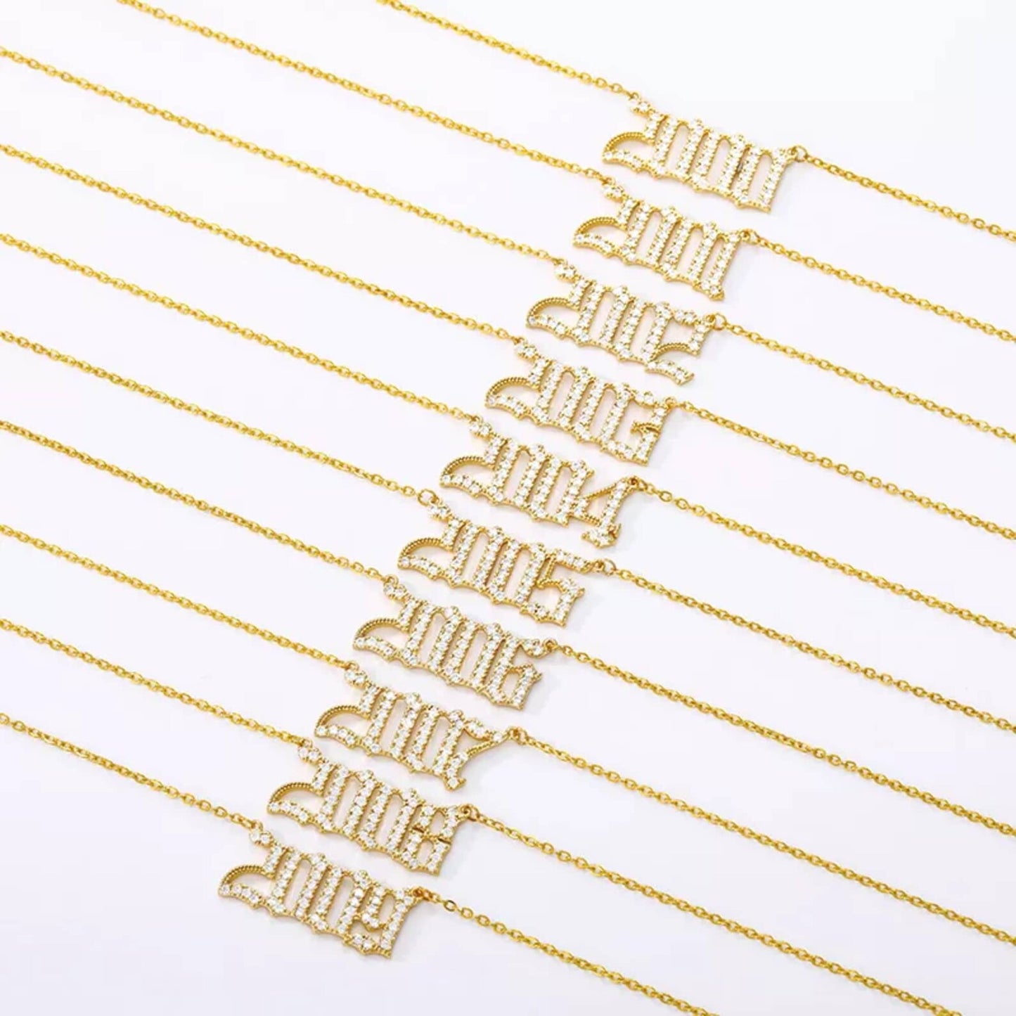 Iced Year Necklace