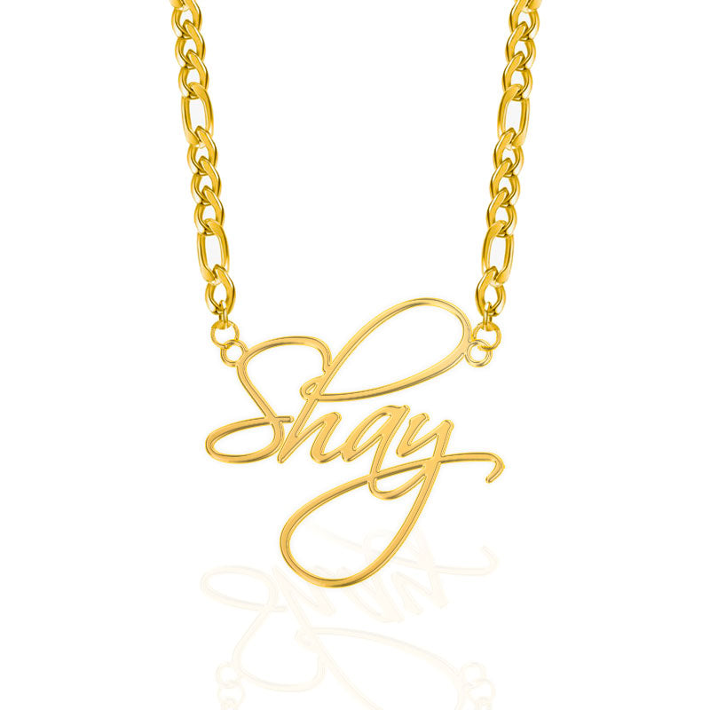 Script Name Necklace