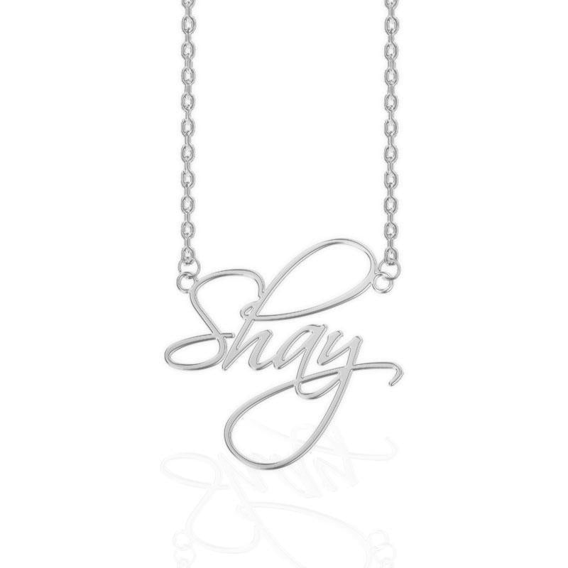 Script Name Necklace