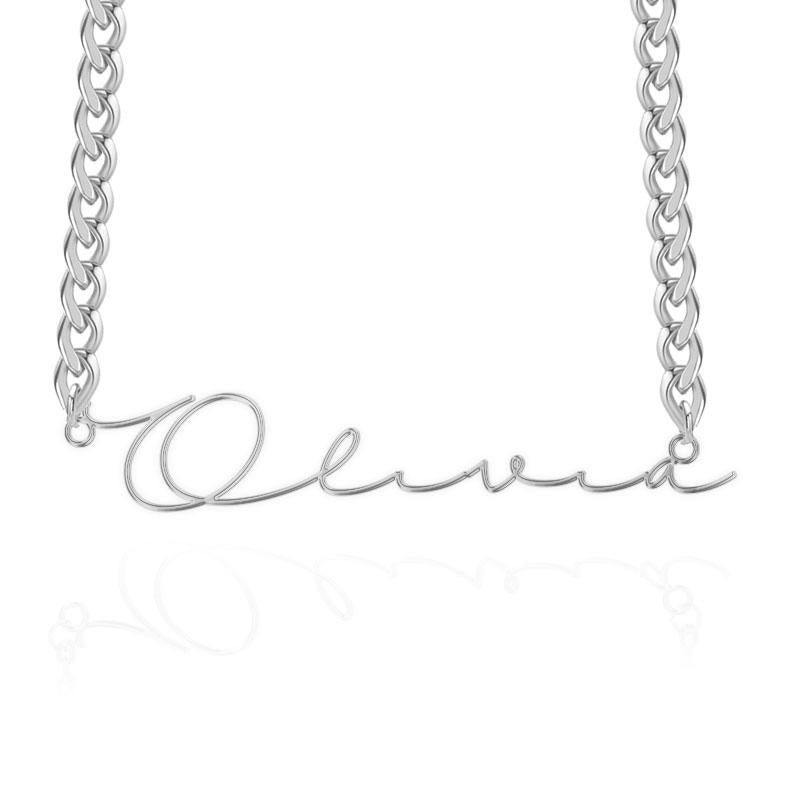 Signature Name Necklace